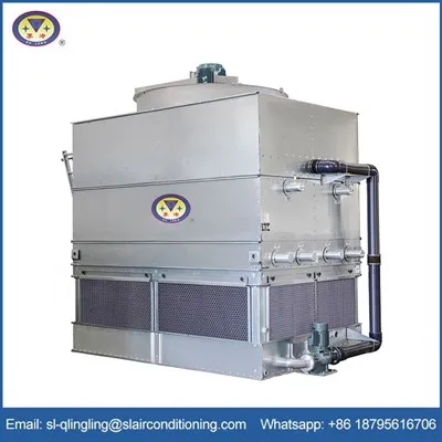 Vandkølet kølekondensator